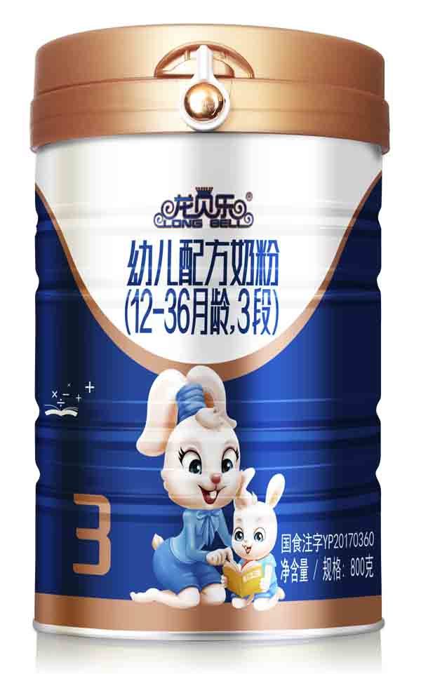 2019年(nián)01月(yuè)份龍貝樂(yuè)幼兒(ér)配方奶粉800克